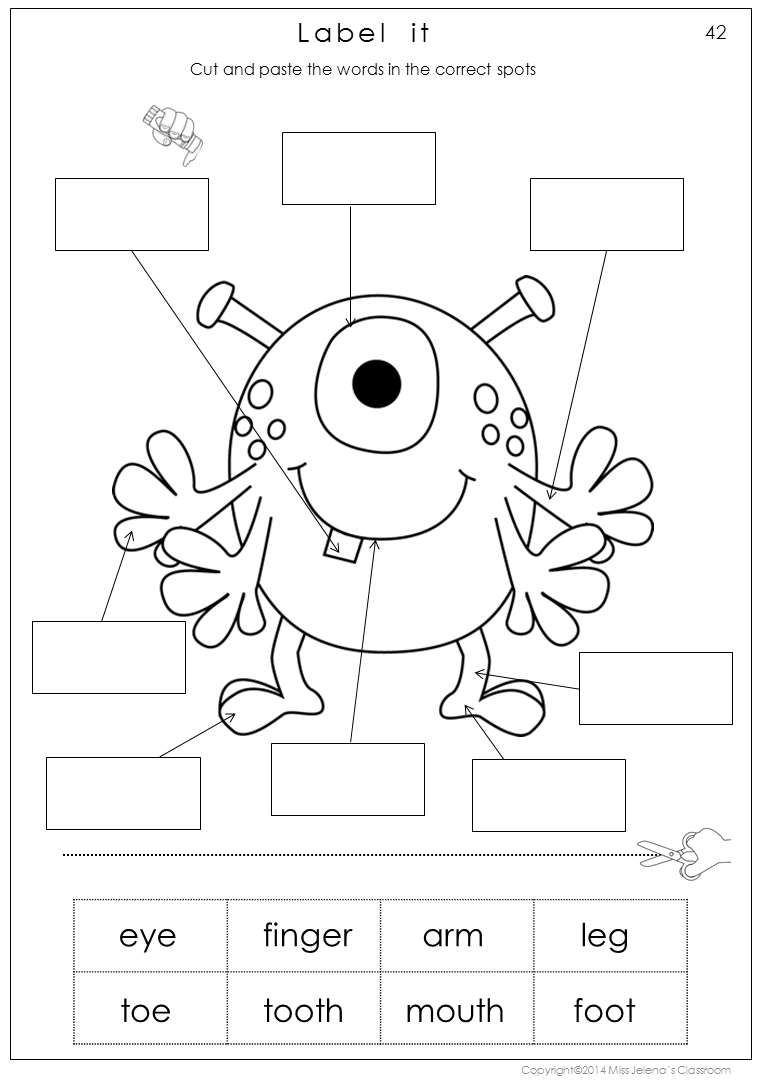Label Body Parts Worksheet For Grade 1 Worksheets Samples