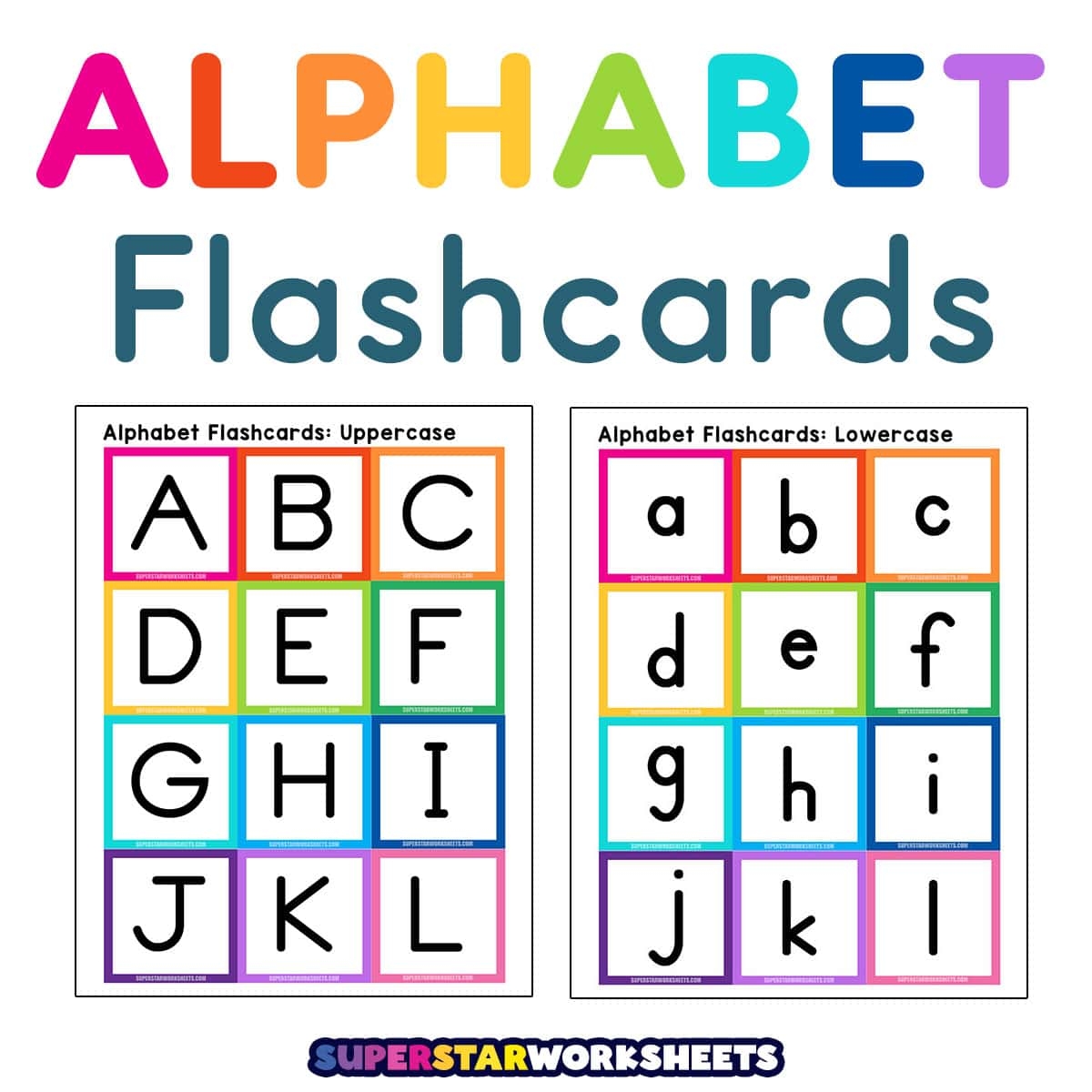 Large Abc Flash Cards Printable Infoupdate