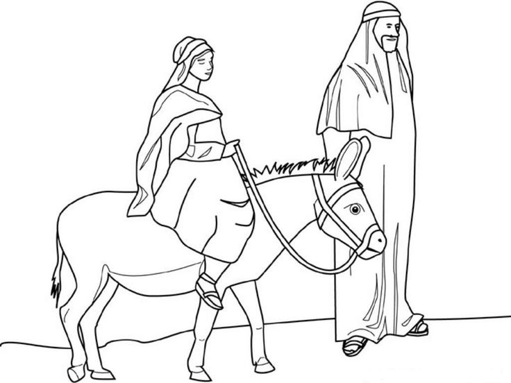 Las Posadas Coloring Page Coloring Home