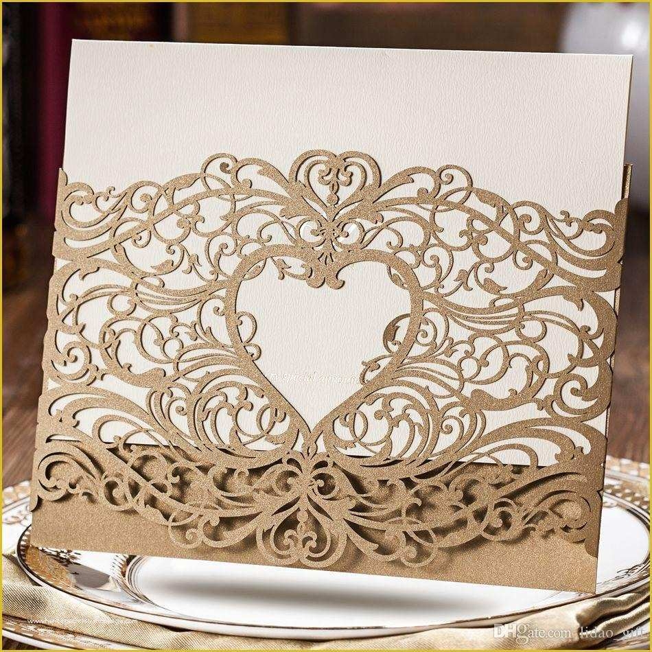 Laser Cut Wedding Invitation Templates Free Of Wedding Invitations 