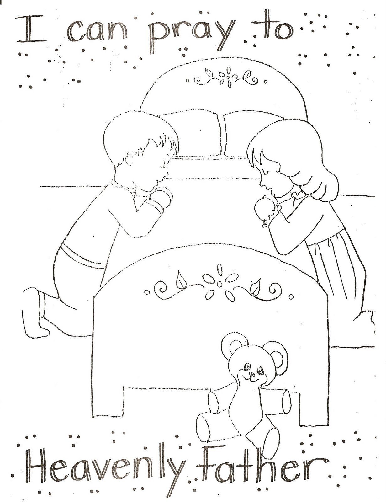 free lds coloring pages for primary