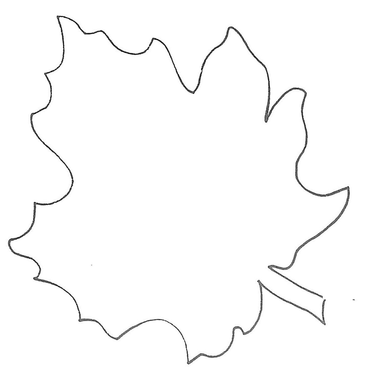Leaf Template Free ClipArt Best