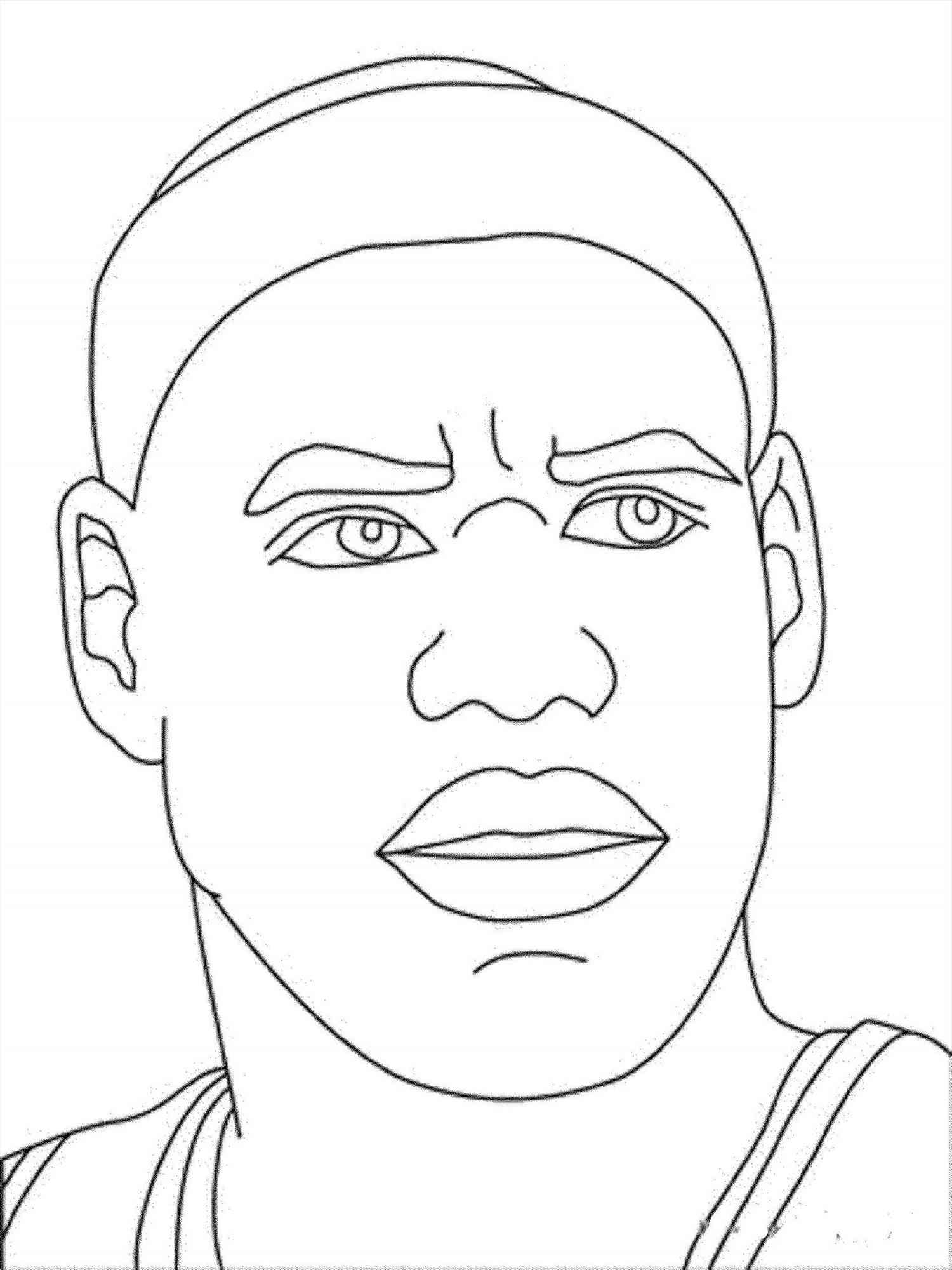 LeBron James Coloring Pages