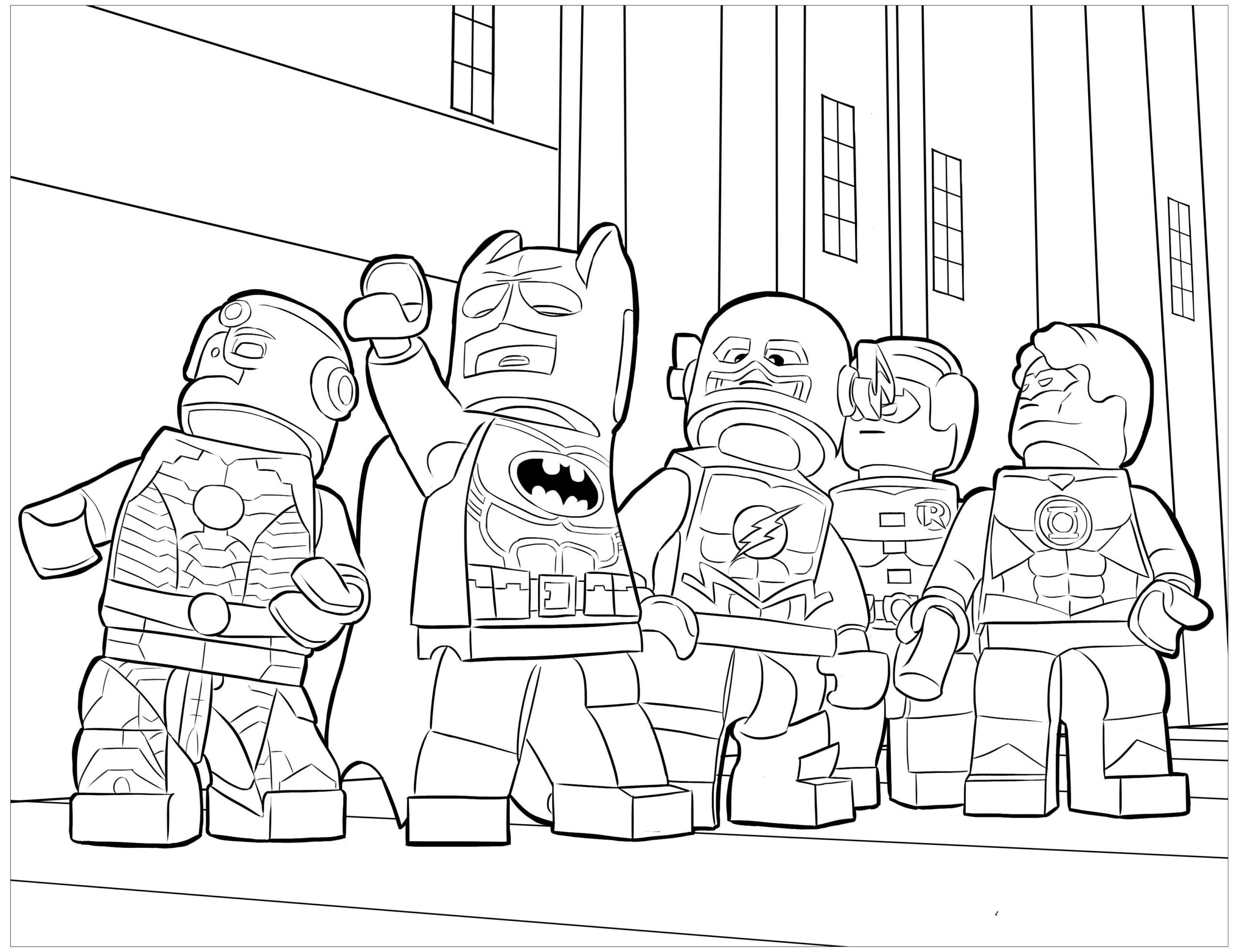 Lego Batman 2 Coloring Pages Batman Lego Coloring Pages Cmseal Lego 