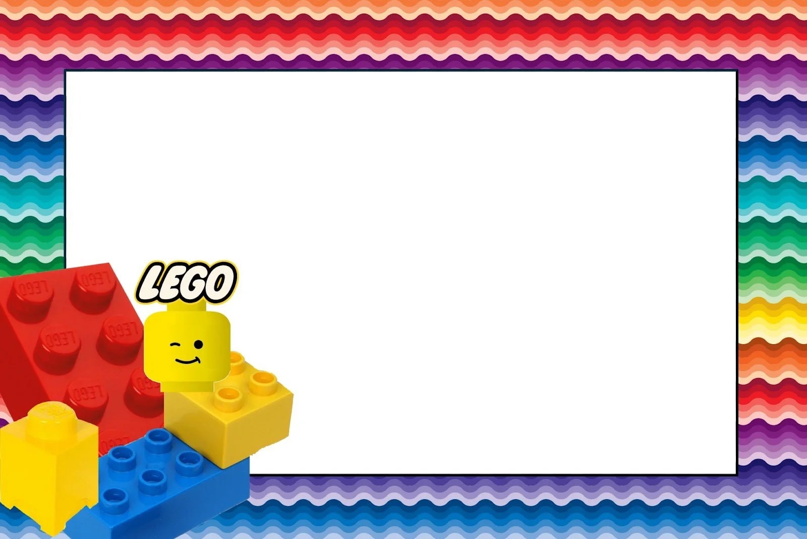 Lego Invitation Template Free Printable Calendars AT A GLANCE