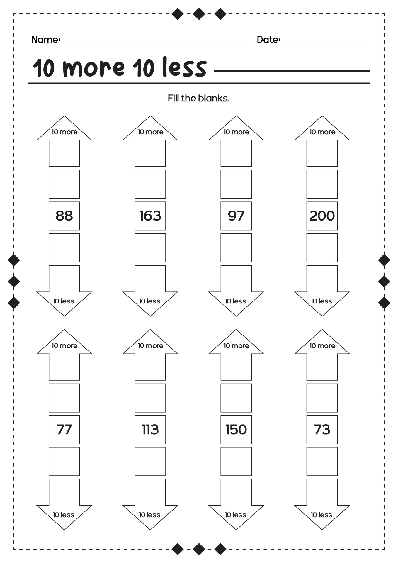 Less More Worksheets Printable Word Searches