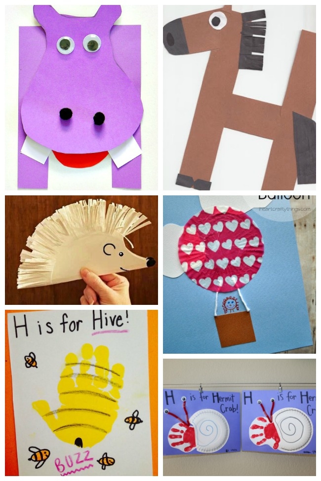 Letter H Crafts For Preschoolers