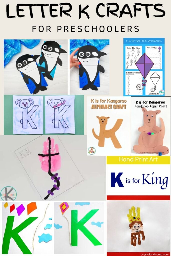 letter k crafts for preschoolers printable