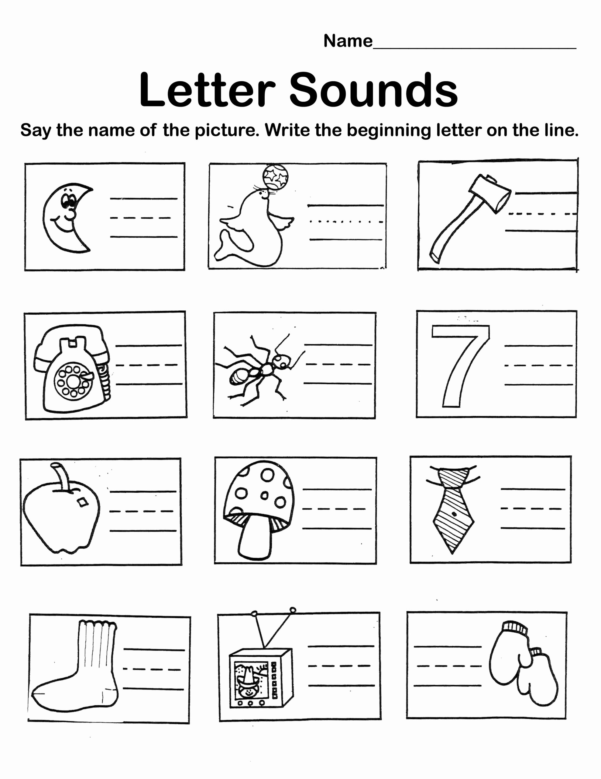 kindergarten homeschool worksheets