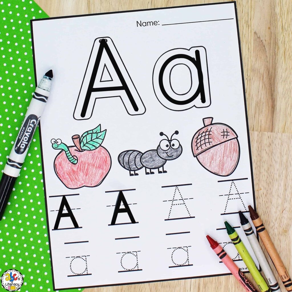 Letter Tracing Worksheets Free Printable Preschool Worksheets Letter 