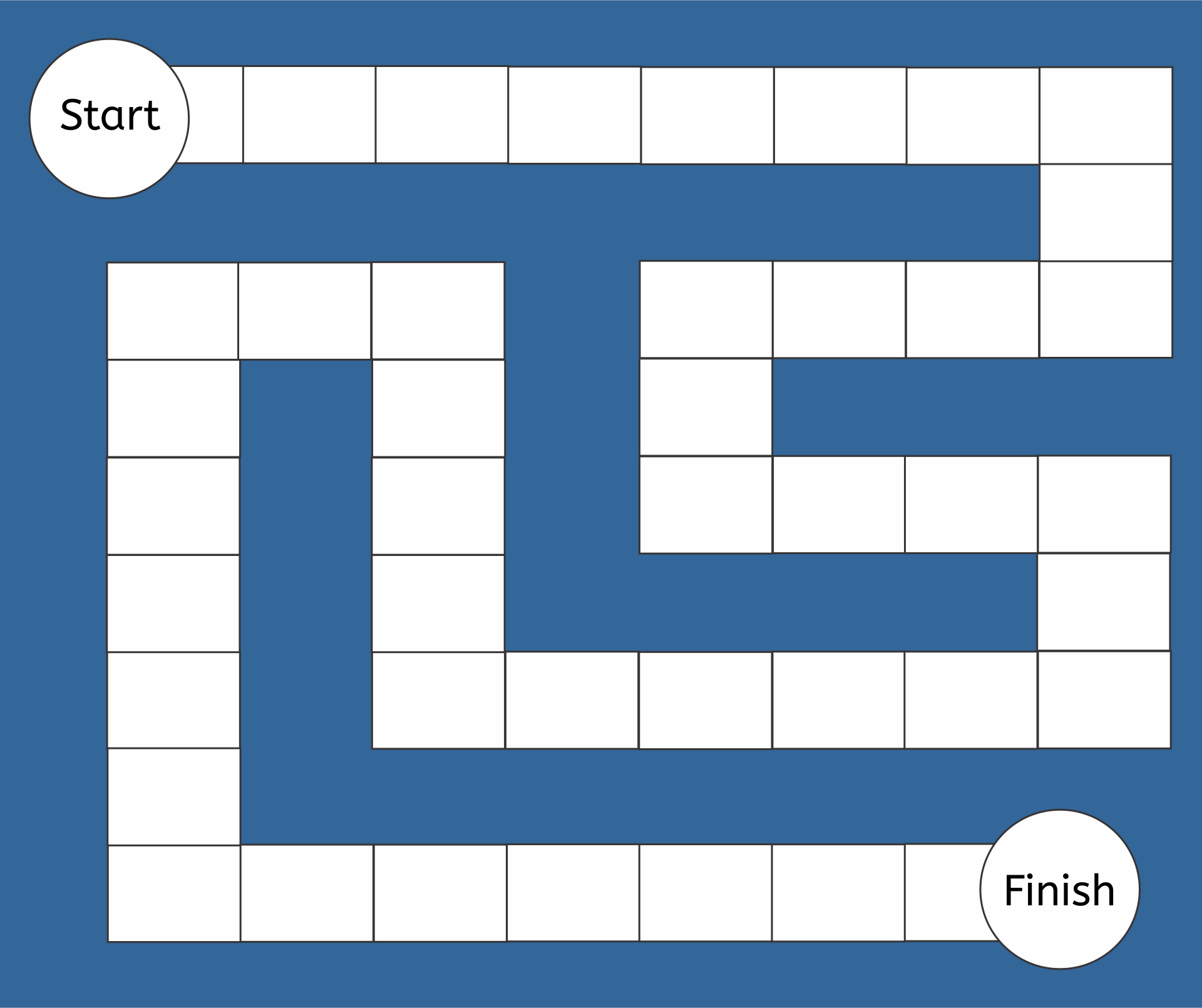 Life Board Game Template 10 Free PDF Printables Printablee Board 