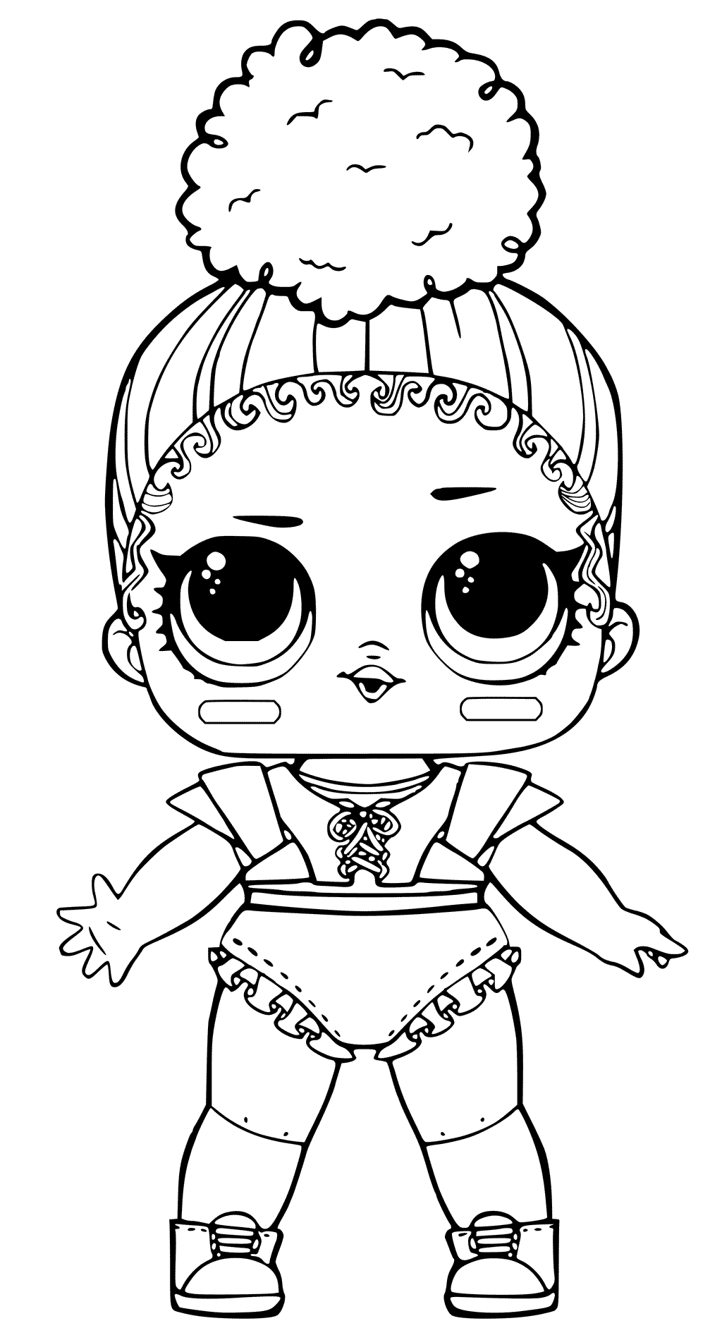 Lol Surprise Coloring Pages Learny Kids