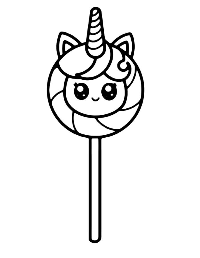 Lollipop Coloring Pages Free Printable PDFs Sheets