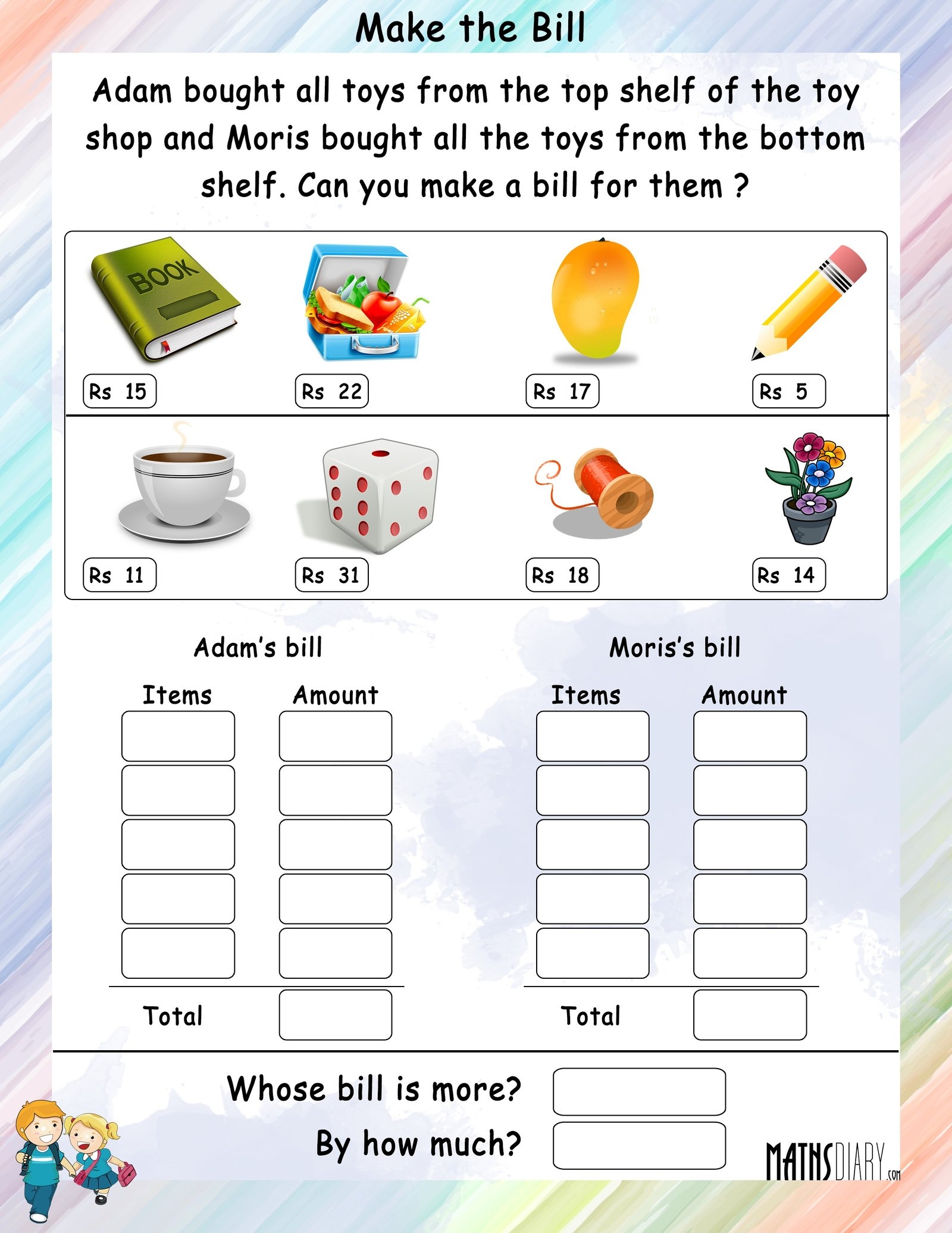 Making Worksheet