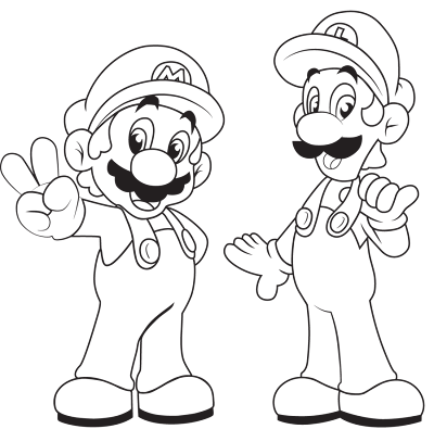 Mario Brothers Coloring Pages Coloring Pages