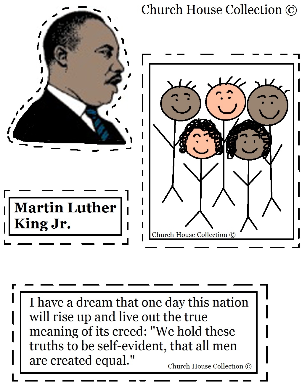Martin Luther King Coloring Pages Pre In Addition French Vegetables 