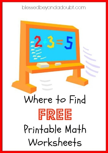 Math Worksheets For Kids Free Membership