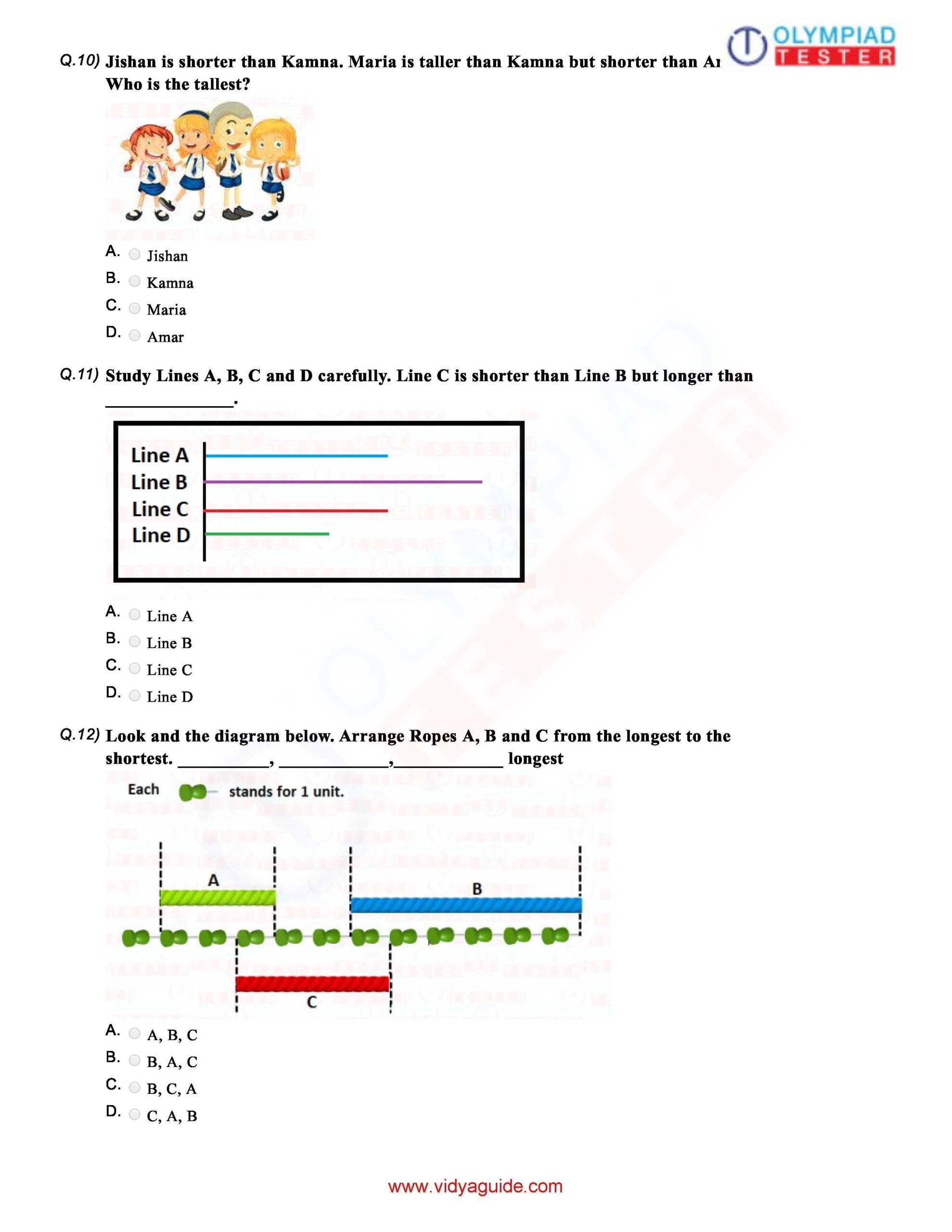 Maths Olympiad Grade 3 Worksheet Dev onallcylinders