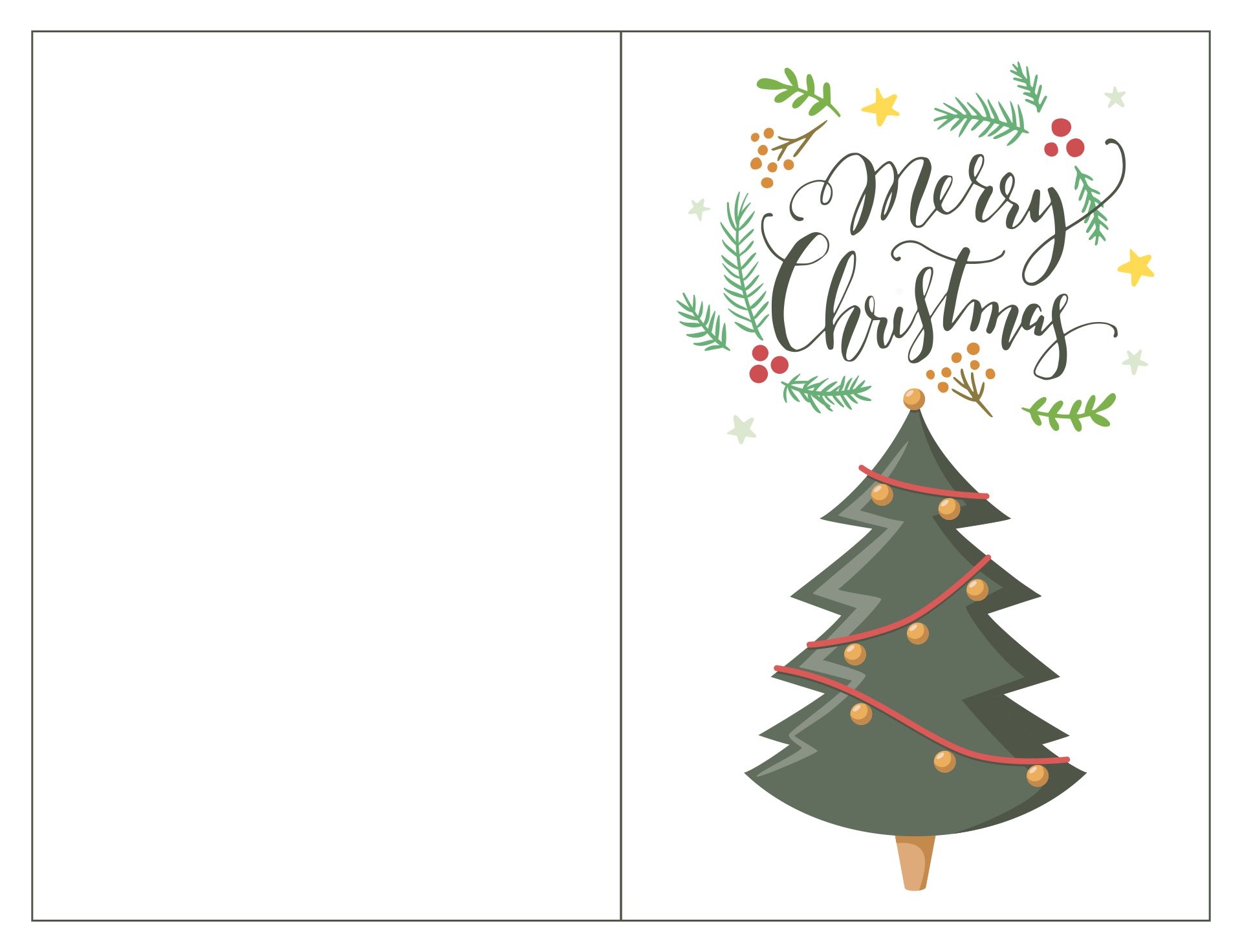 printable online christmas cards