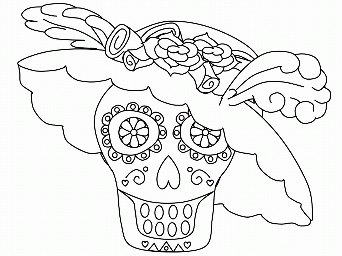 Mexican Coloring Pages To Print Coloring Home