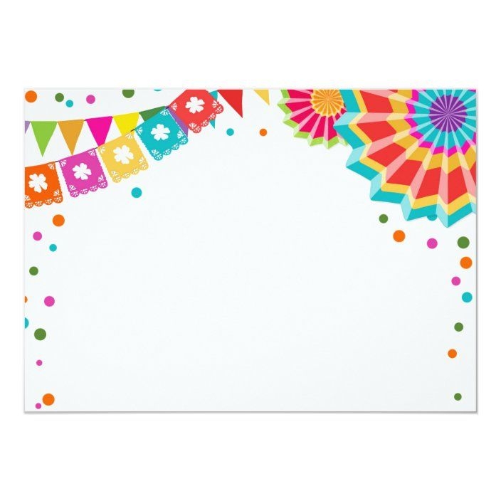 Mexican Theme Invitation Template Content Calendar Template