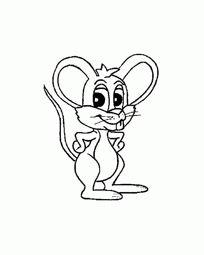 Mice Coloring Pages Coloring Home
