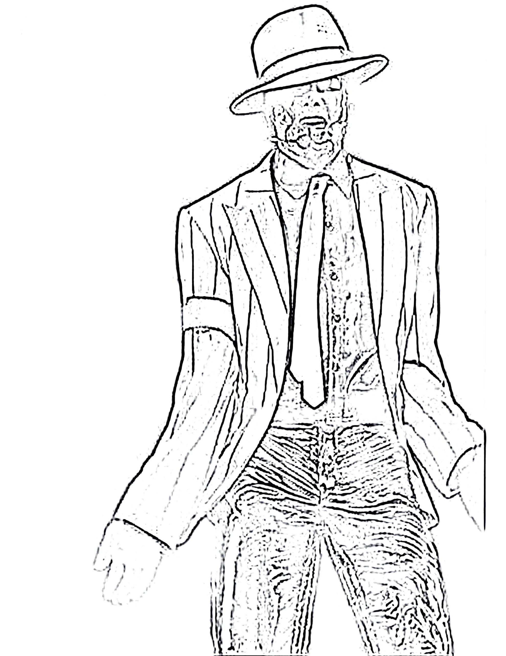 Michael Jackson Coloring Book Coloring Home