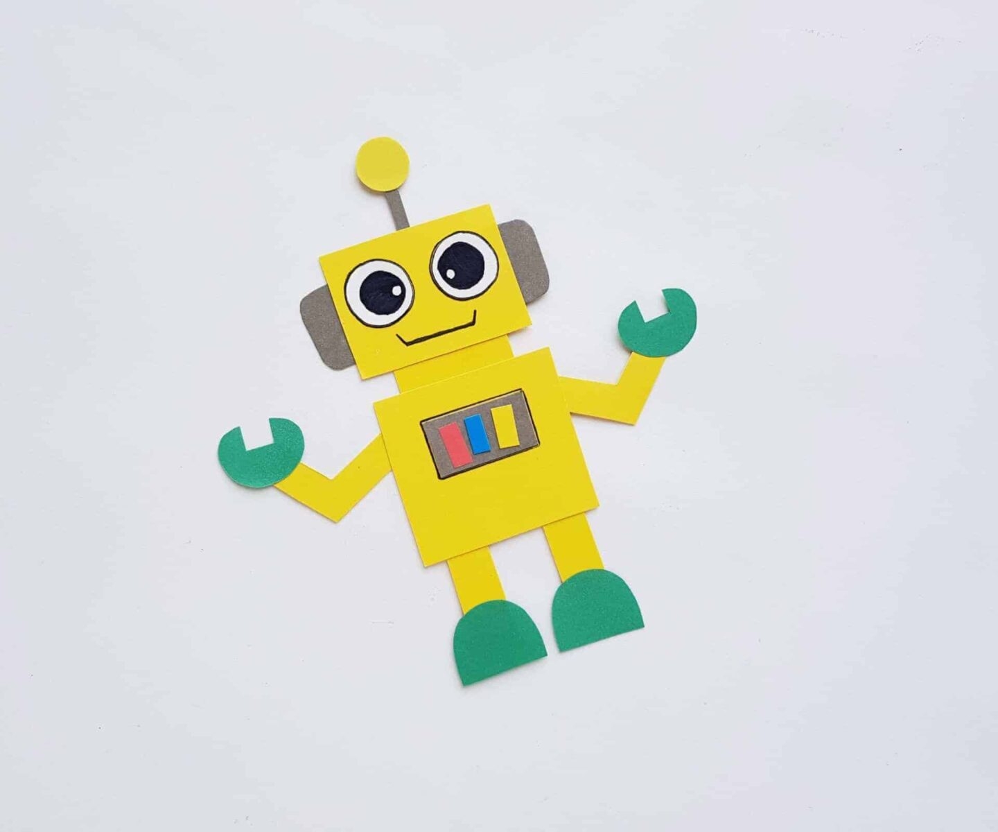 Minecraft Papercraft Robot