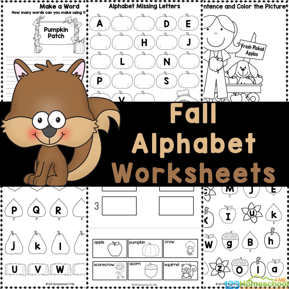 Missing Alphabet Letter Worksheets For Kindergarten Infoupdate