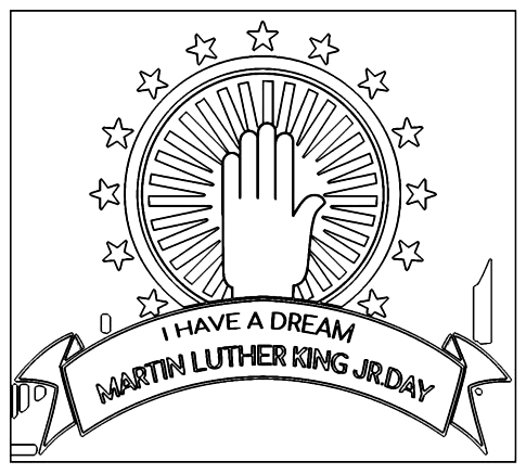 MLK Day Coloring Page Free Printable Coloring Pages