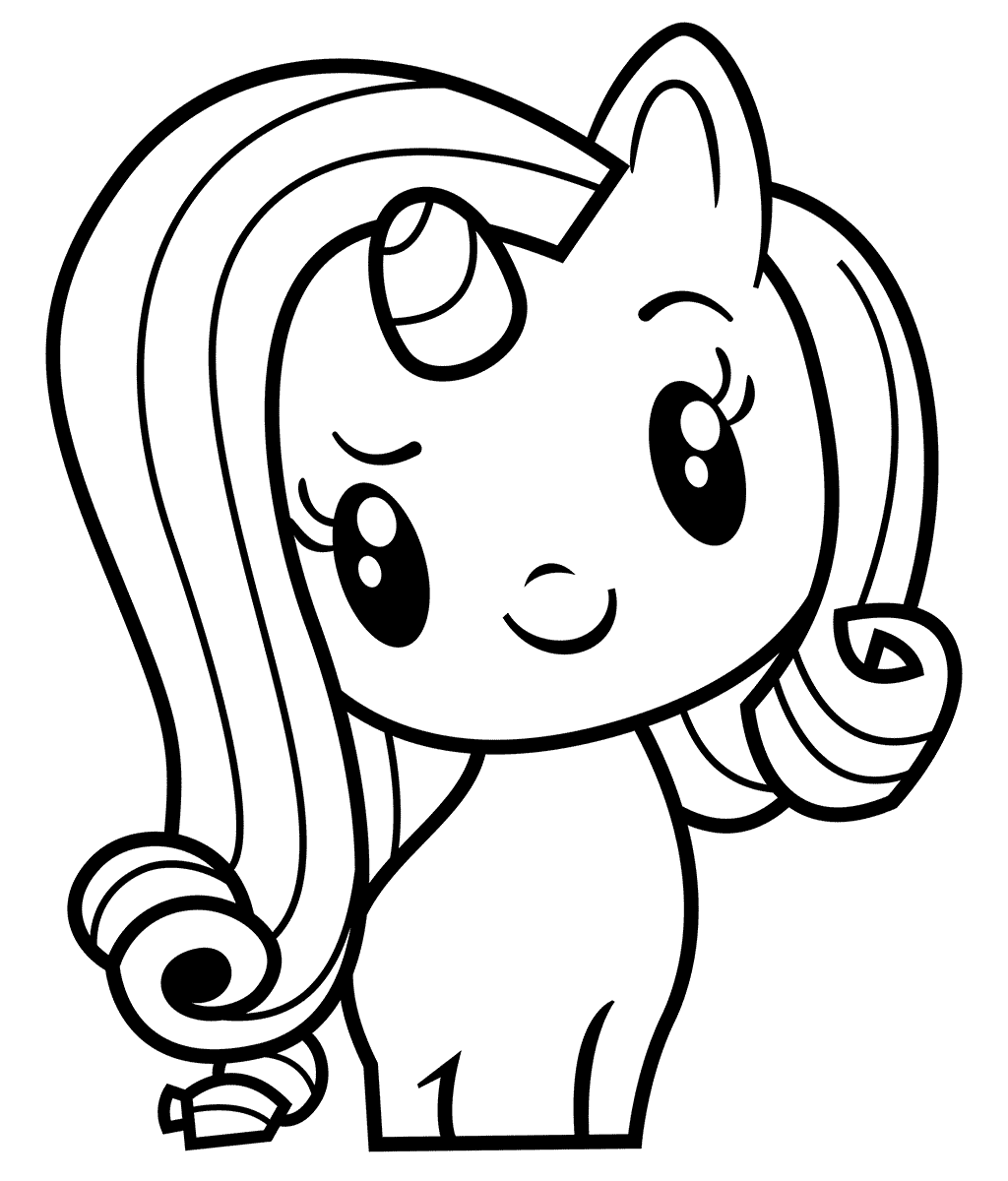 Mlp Cutie Mark Crew Rarity Coloring Page Printable Coloring Page For 