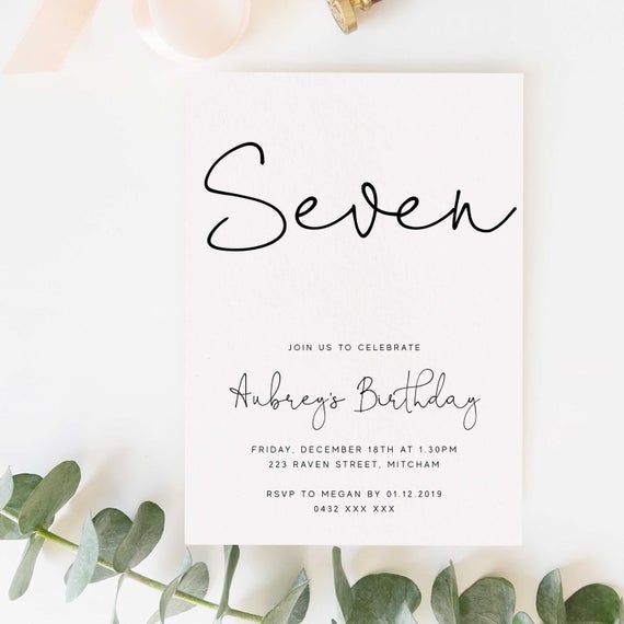 etsy birthday invitation template