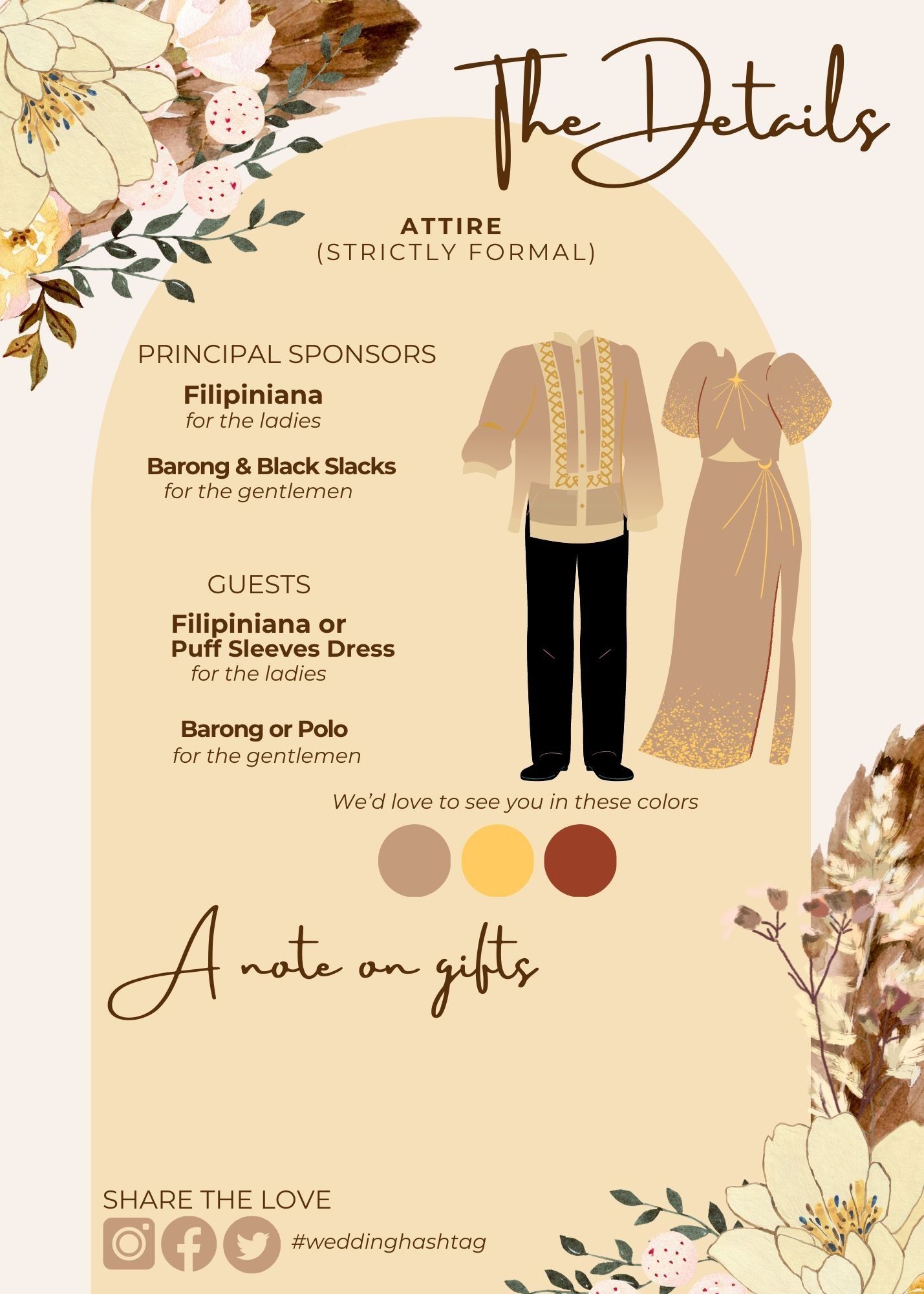 Modern Filipiniana Invitation Artofit