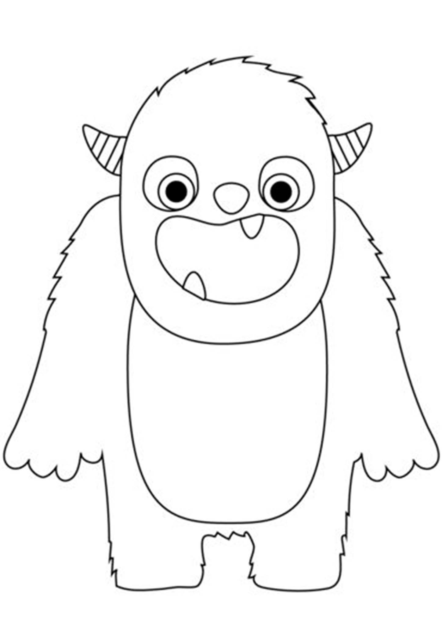 Monster Color Pages Free Easy To Print Monster Colori Vrogue co