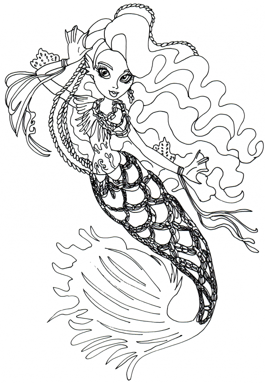 Monster High Coloring Pages Pdf Coloring Home