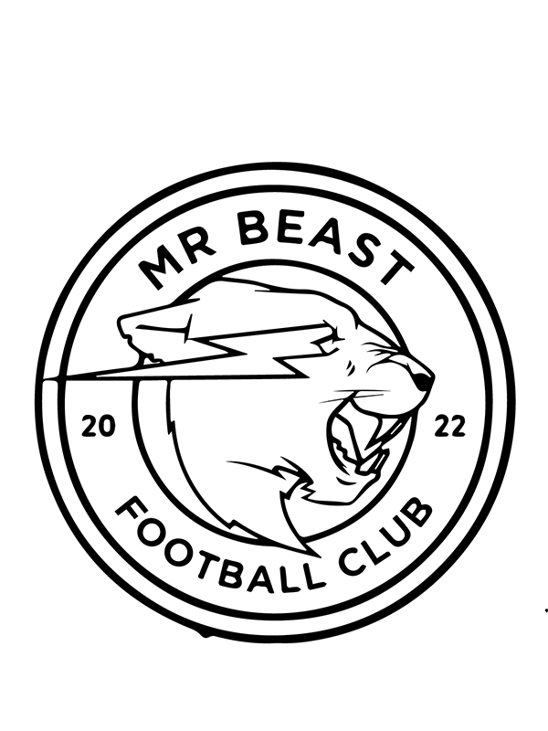 Mr Beast Coloring Page