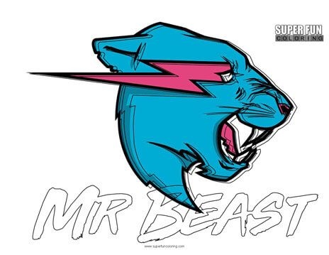Mr Beast Coloring Page In 2023 Beast Cool Coloring Pages Coloring