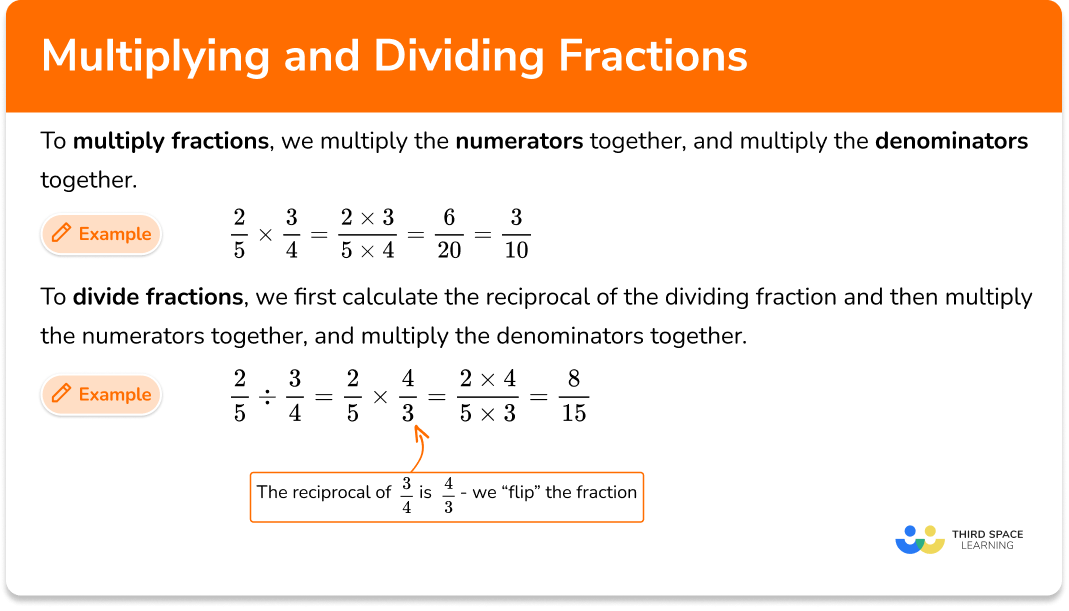 Multiplying And Dividing Fractions GCSE Maths Complete Guide 