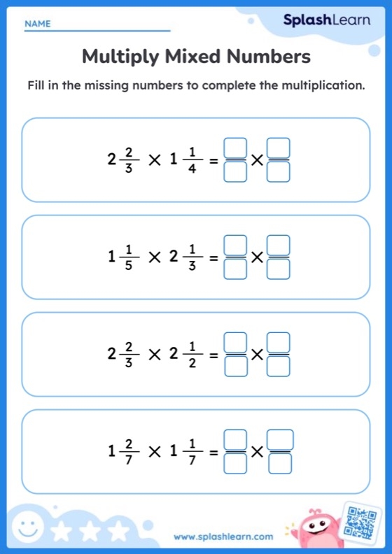 Multiplying Fractions Worksheets Worksheets Library
