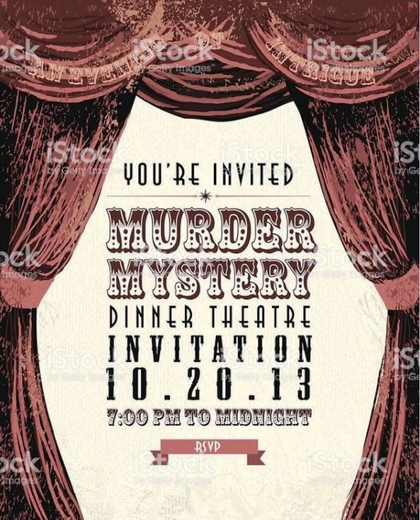 Murder Mystery Invitation Template SampleTemplatess SampleTemplatess