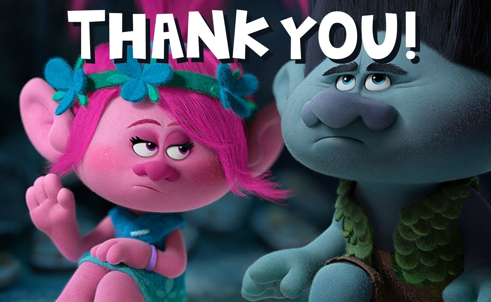 Musings Of An Average Mom Trolls Thank You Cards Free Printable Card