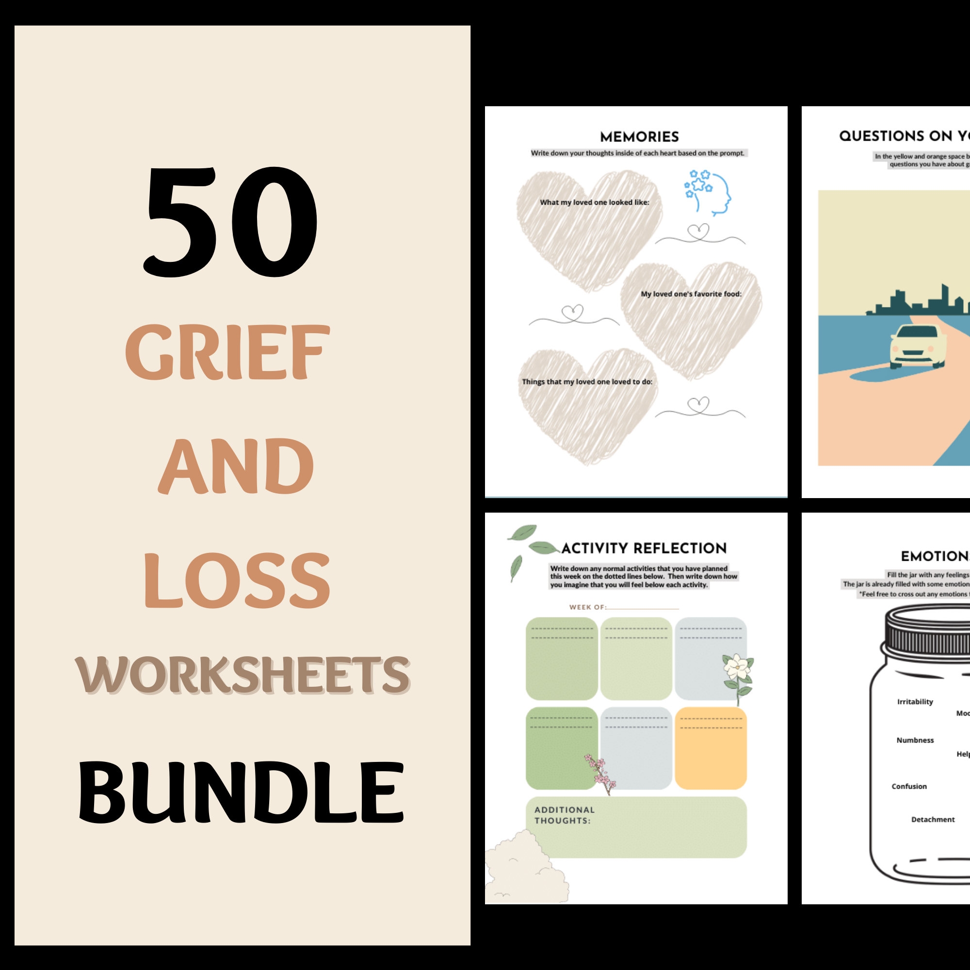 My Stages Of Grief Worksheet PsychPoint Worksheets Library