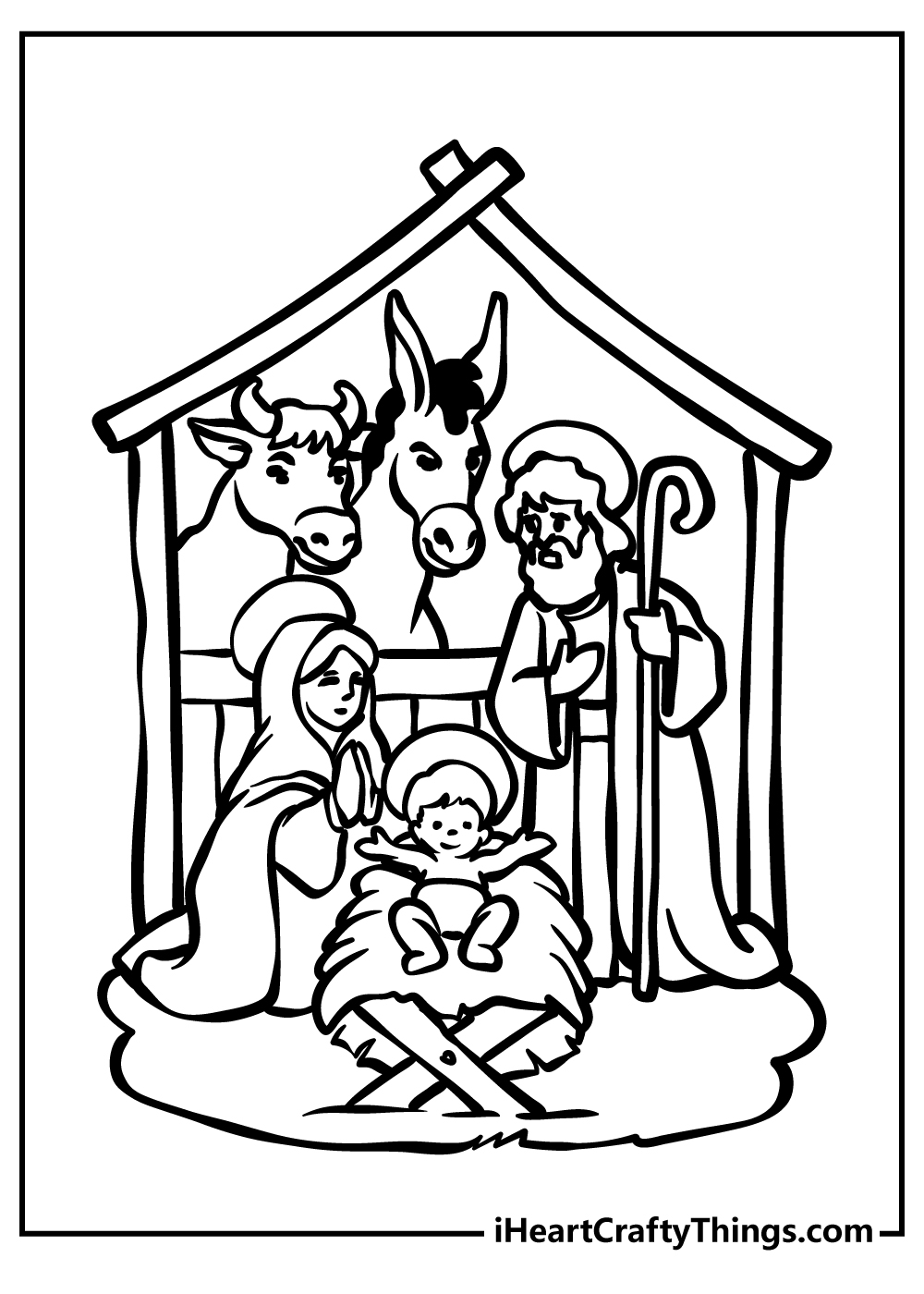 Nativity Coloring Pages Free Printable Printable Coloring Pages Free 