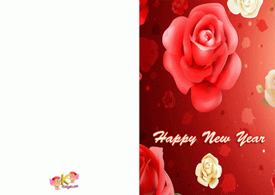 New Year Cards Printable New Year Cards