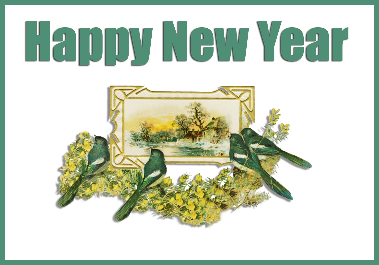 printable new year cards