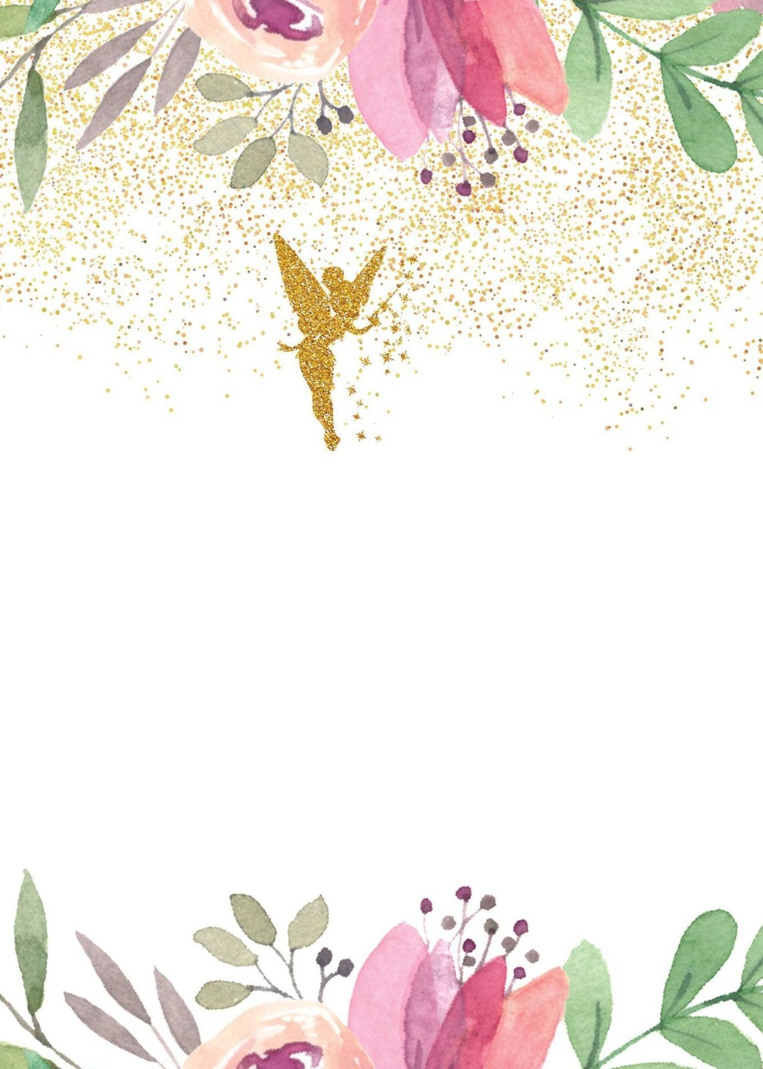 Nice FREE Fairy Invitation Templates Bday Invitation Card Fairy