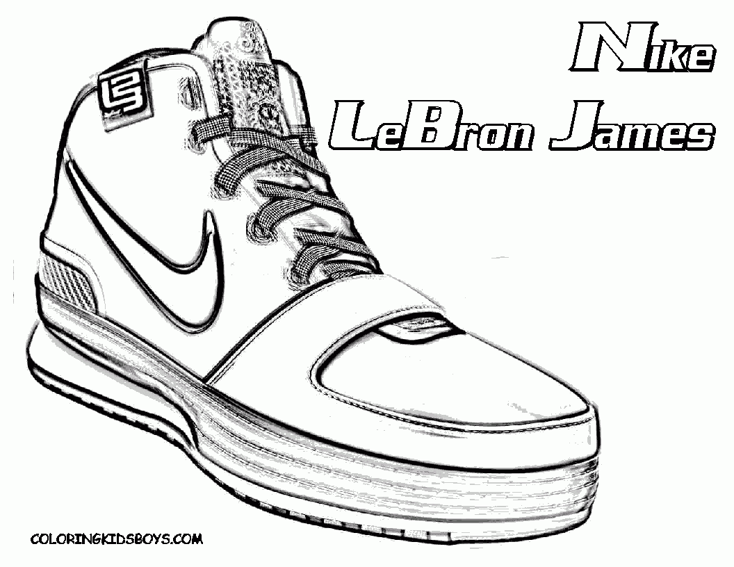 Nike Coloring Pages Coloring Home
