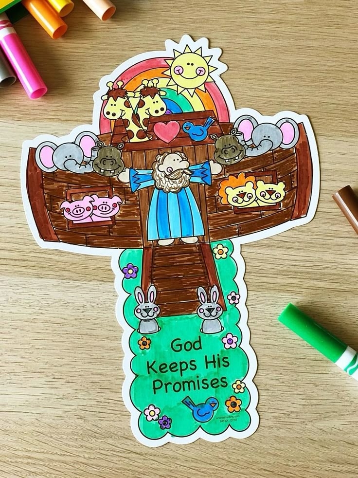 noah's ark activities for toddlers printable