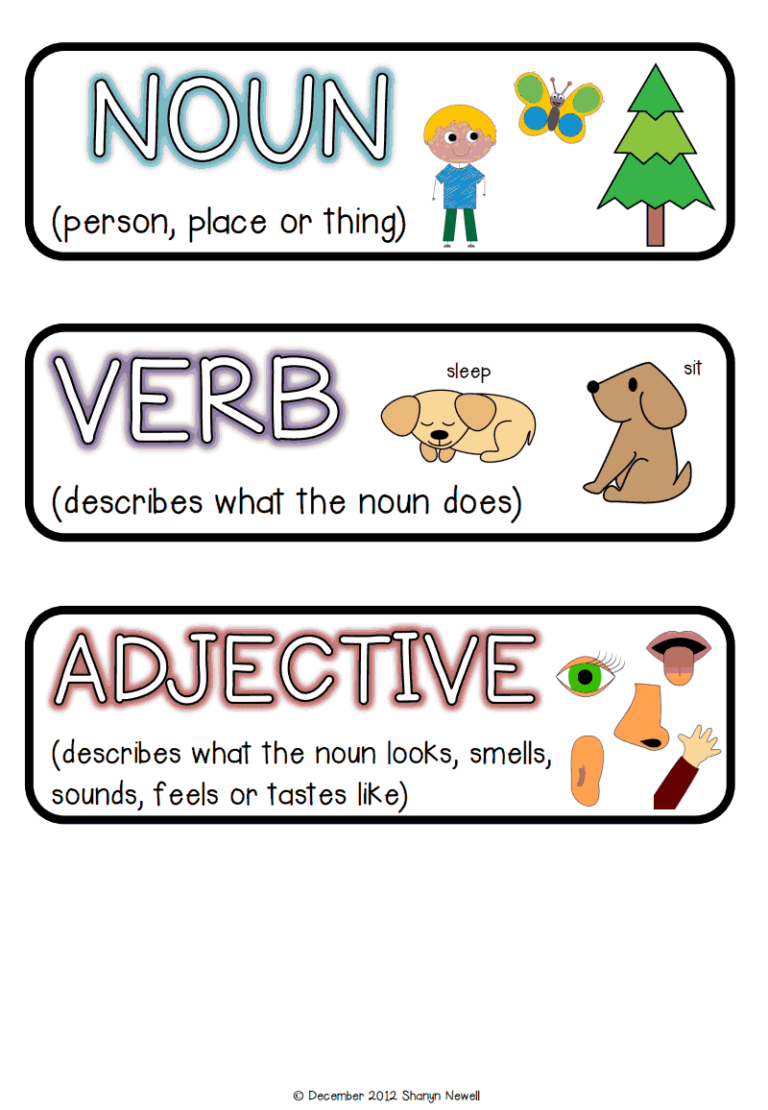 printable adjective worksheet pdf