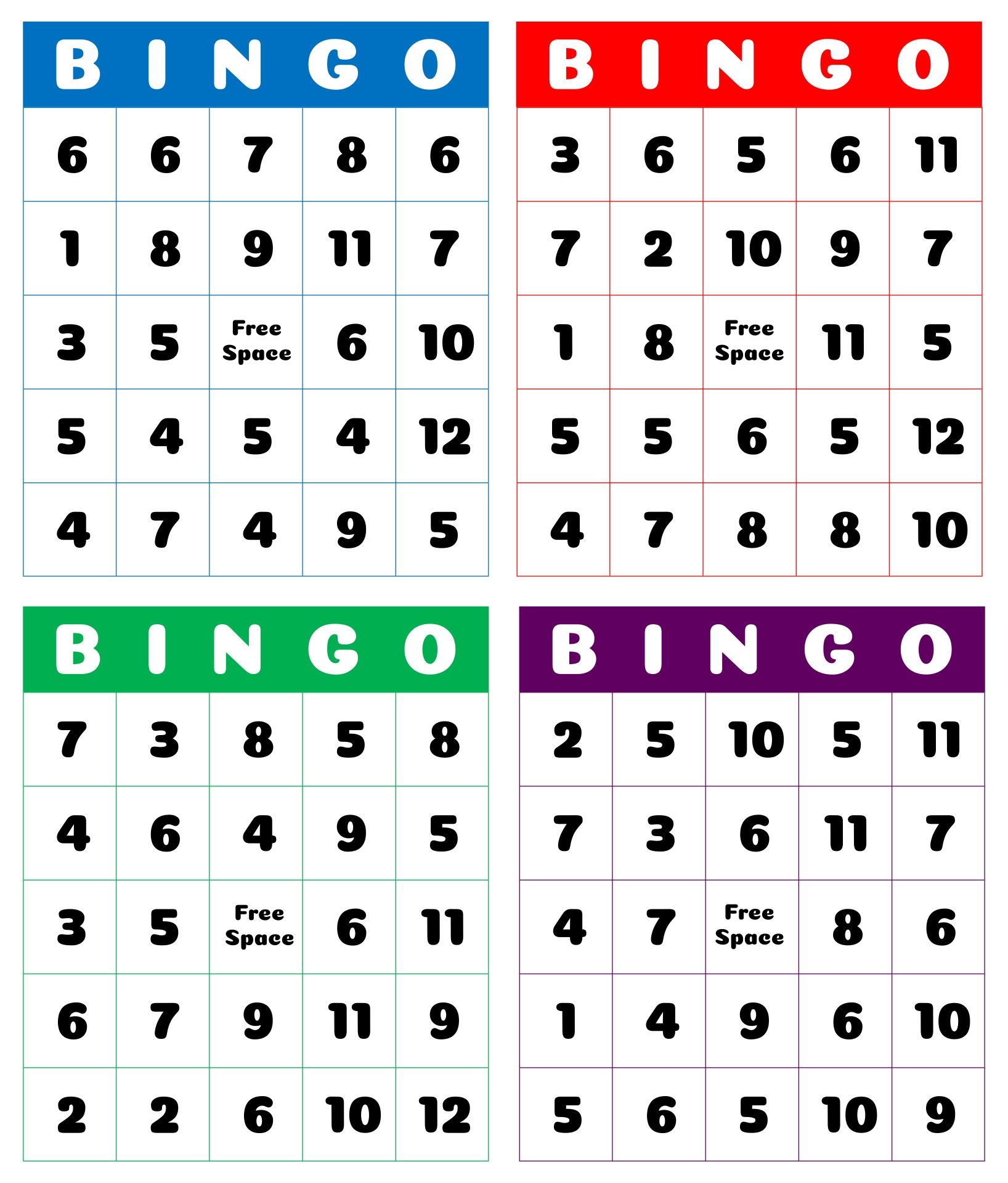 printable personalized bingo cards